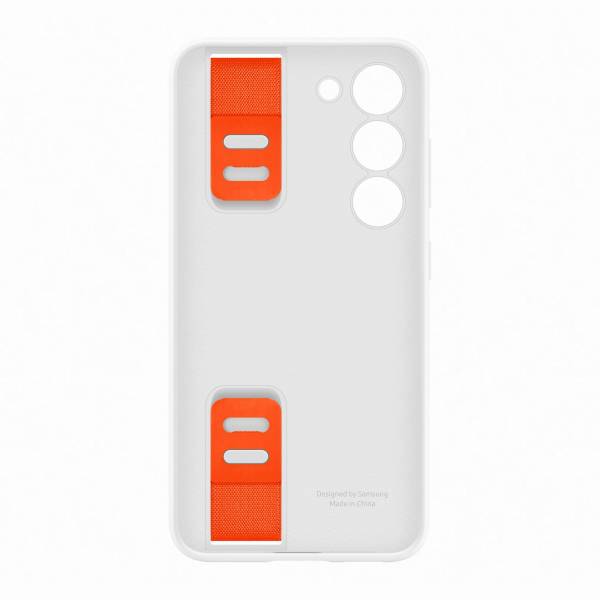 Samsung Galaxy S23 Silicone Grip Case White