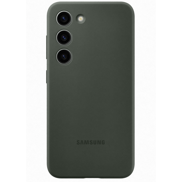 Samsung Samsung silicone cover s23 khaki