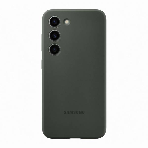 Samsung Samsung silicone cover s23 khaki