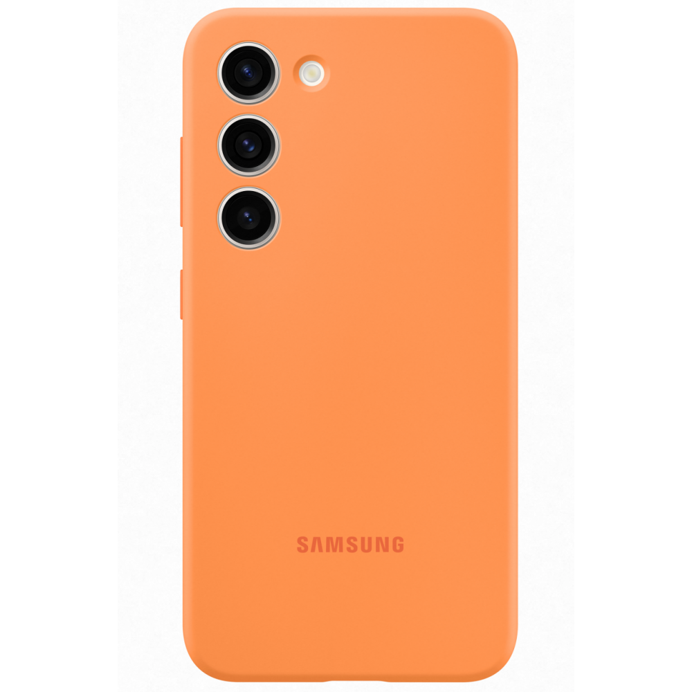 Galaxy S23 Silicone Case Orange 