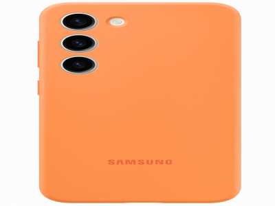 Galaxy S23 Silicone Case Orange