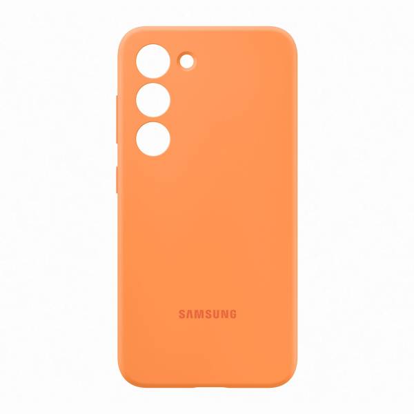 Samsung Galaxy S23 Silicone Case Orange