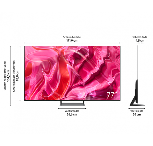 77inch OLED 4K Smart TV S92C (2023)   Samsung