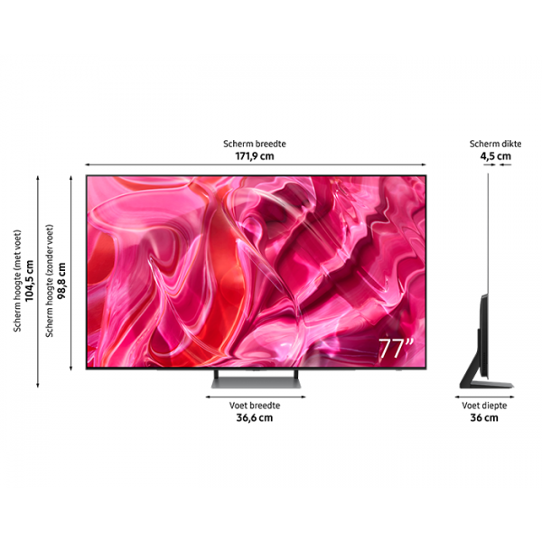 77inch OLED 4K Smart TV S92C (2023)  Samsung