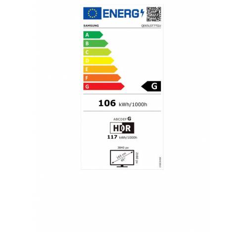 The Terrace 65inch QLED 4K Outdoor TV LST7 (2023)  Samsung