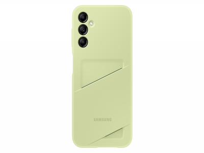 Galaxy A14 Card Slot Case Lime