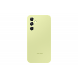 Coque en silicone Galaxy A54 5G vert citron Samsung