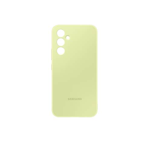 Coque en silicone Galaxy A54 5G vert citron  Samsung