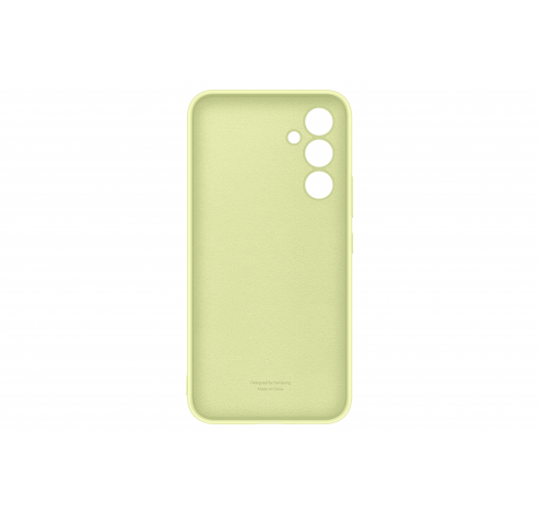 Coque en silicone Galaxy A54 5G vert citron  Samsung