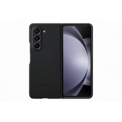 Galaxy Z Fold5 Vegan Leather Case (Galaxy Z Fold5) Zwart 