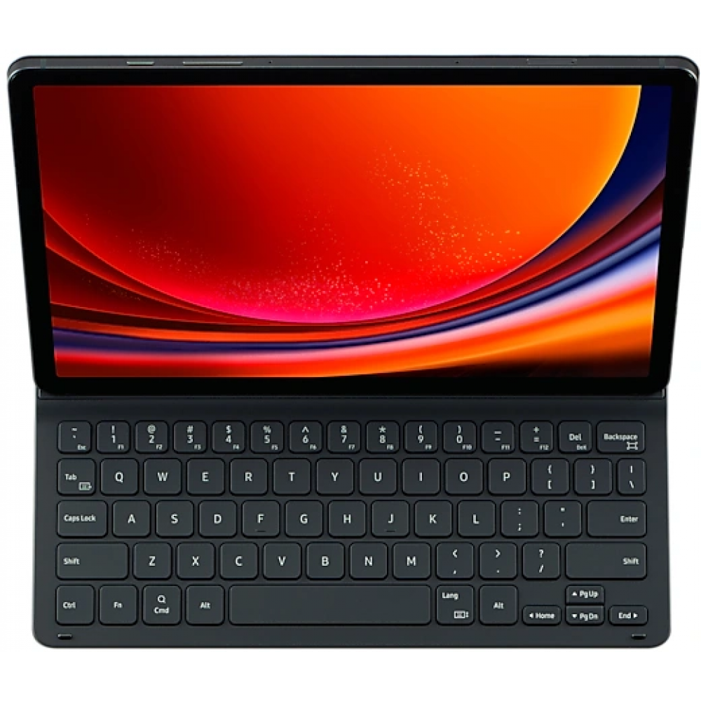 Samsung Tablethoes Galaxy Tab S9+ | S9 FE+ Book Cover Keyboard Slim AZERTY