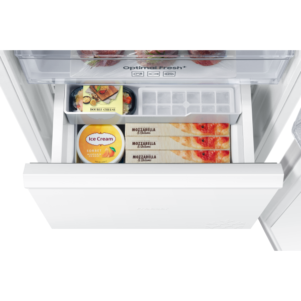 Réfrigérateur encastrable 1 porte avec congélateur (270L) BRD27610EWW porte sur porte 