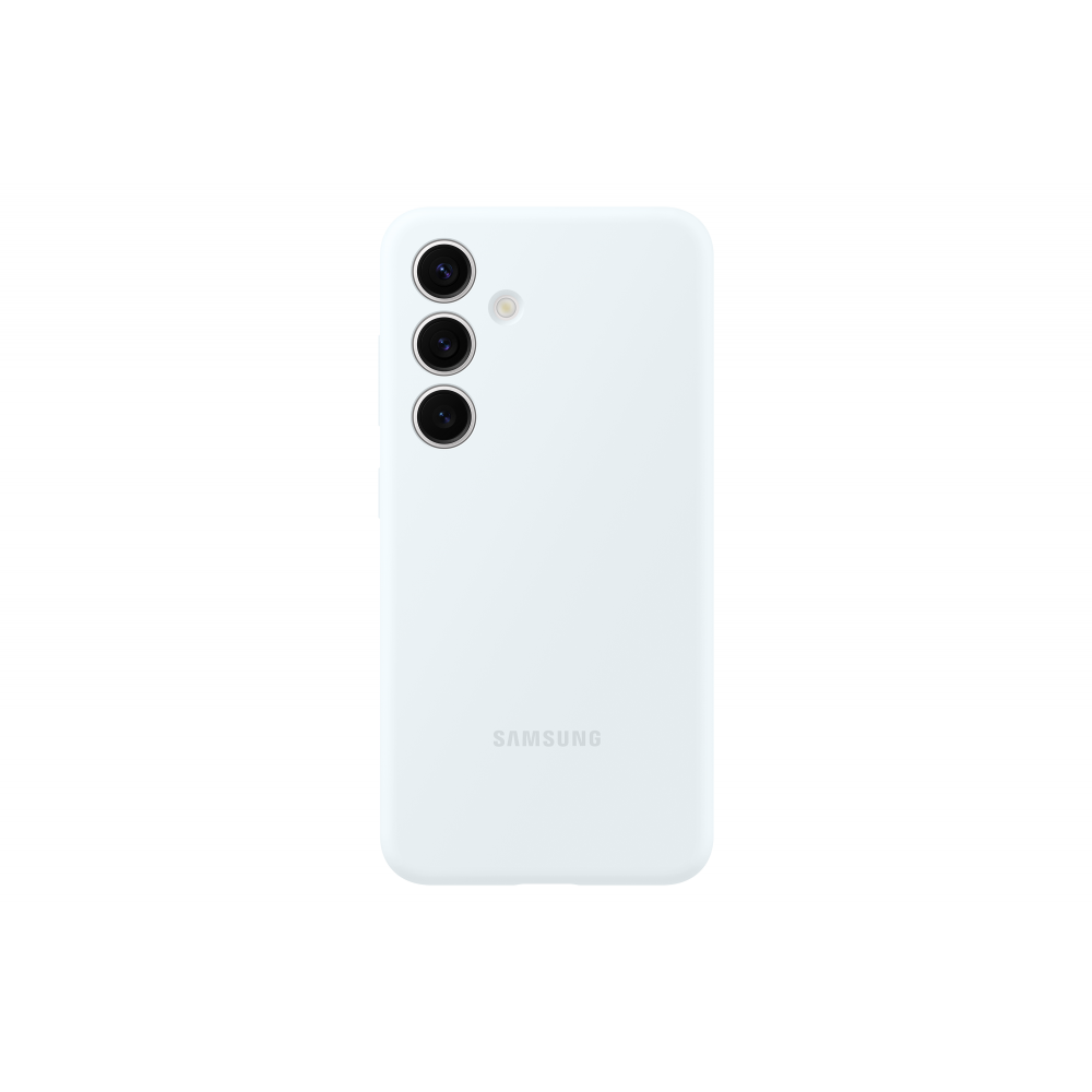 Galaxy S24 Silicone Case White 