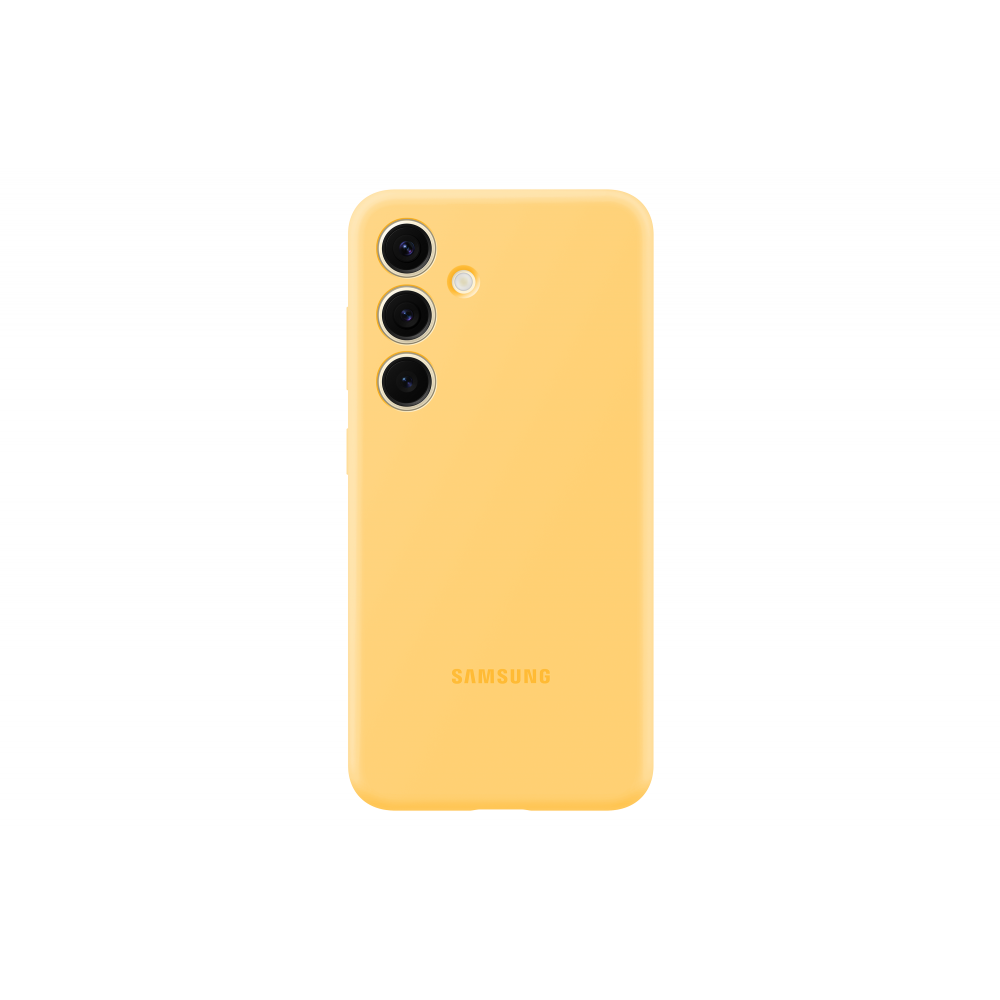Samsung Smartphonehoesje Galaxy S24 Silicone Case Yellow