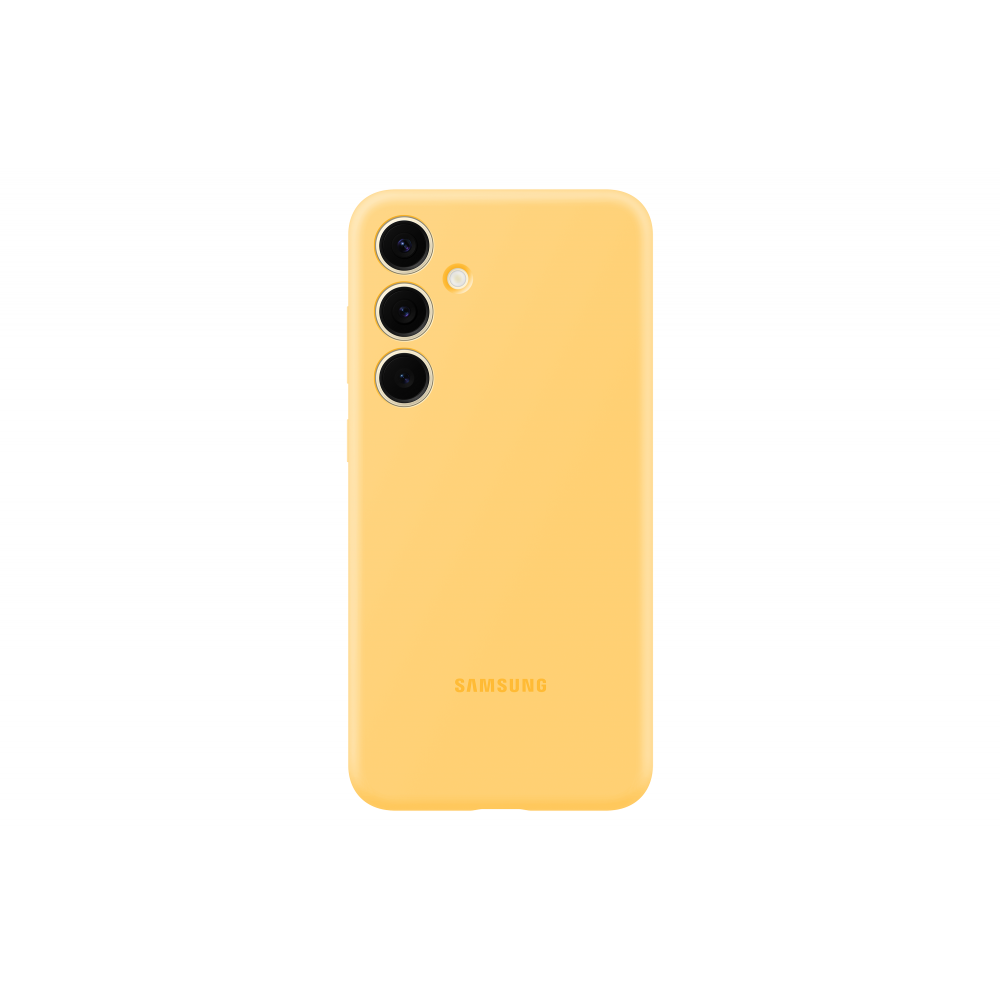 Galaxy S24+ Silicone Case Yellow 