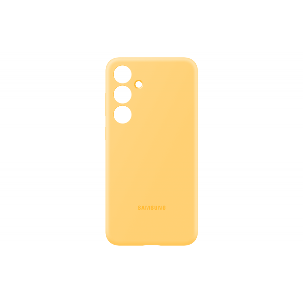 Samsung Smartphonehoesje Galaxy S24+ Silicone Case Yellow