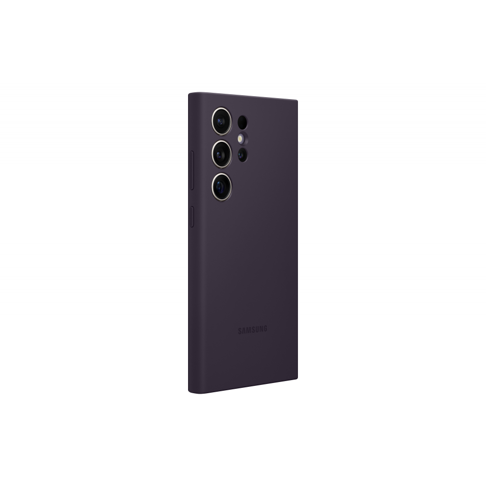Samsung Smartphonehoesje Galaxy S24 Ultra Silicone Case Dark Violet