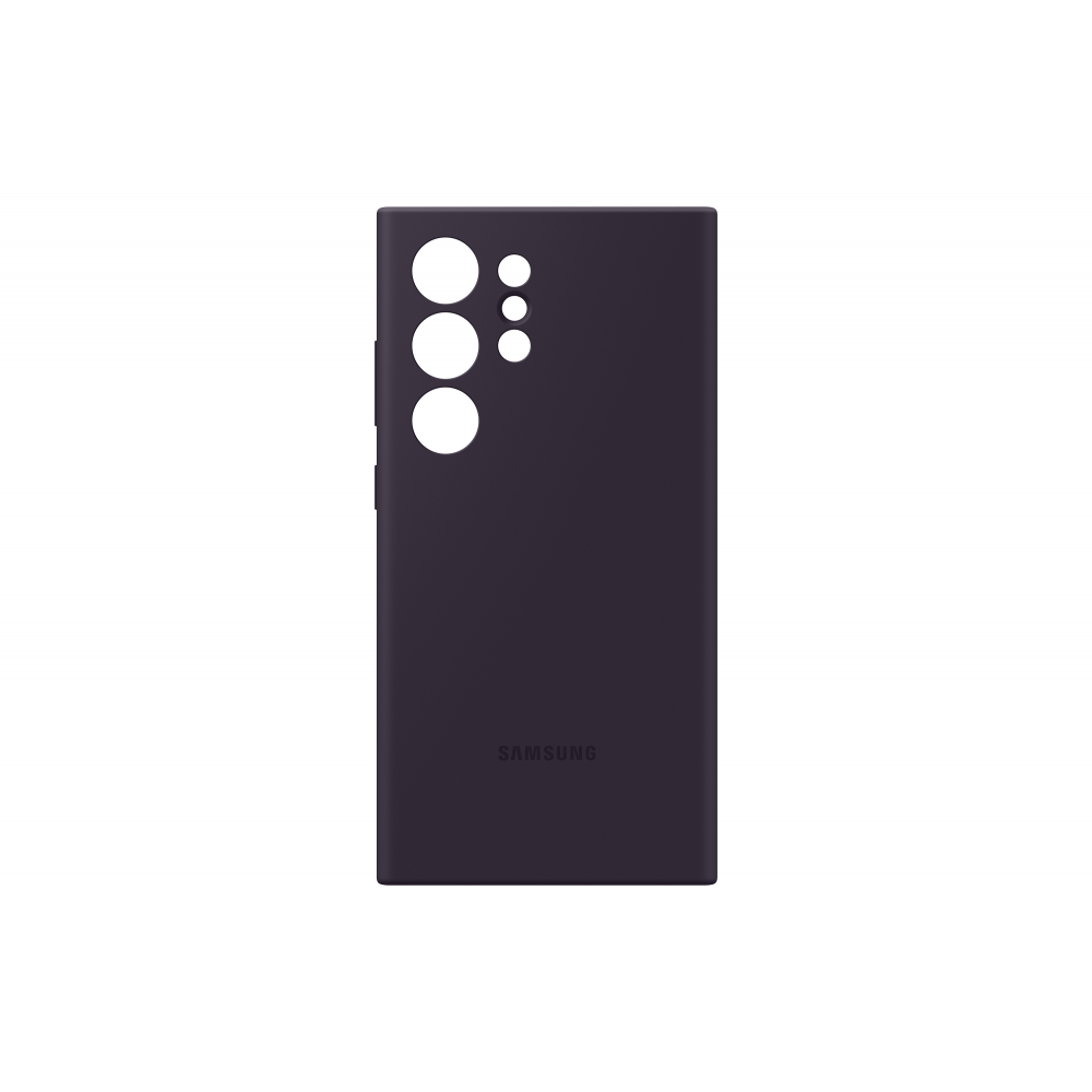 Samsung Smartphonehoesje Galaxy S24 Ultra Silicone Case Dark Violet