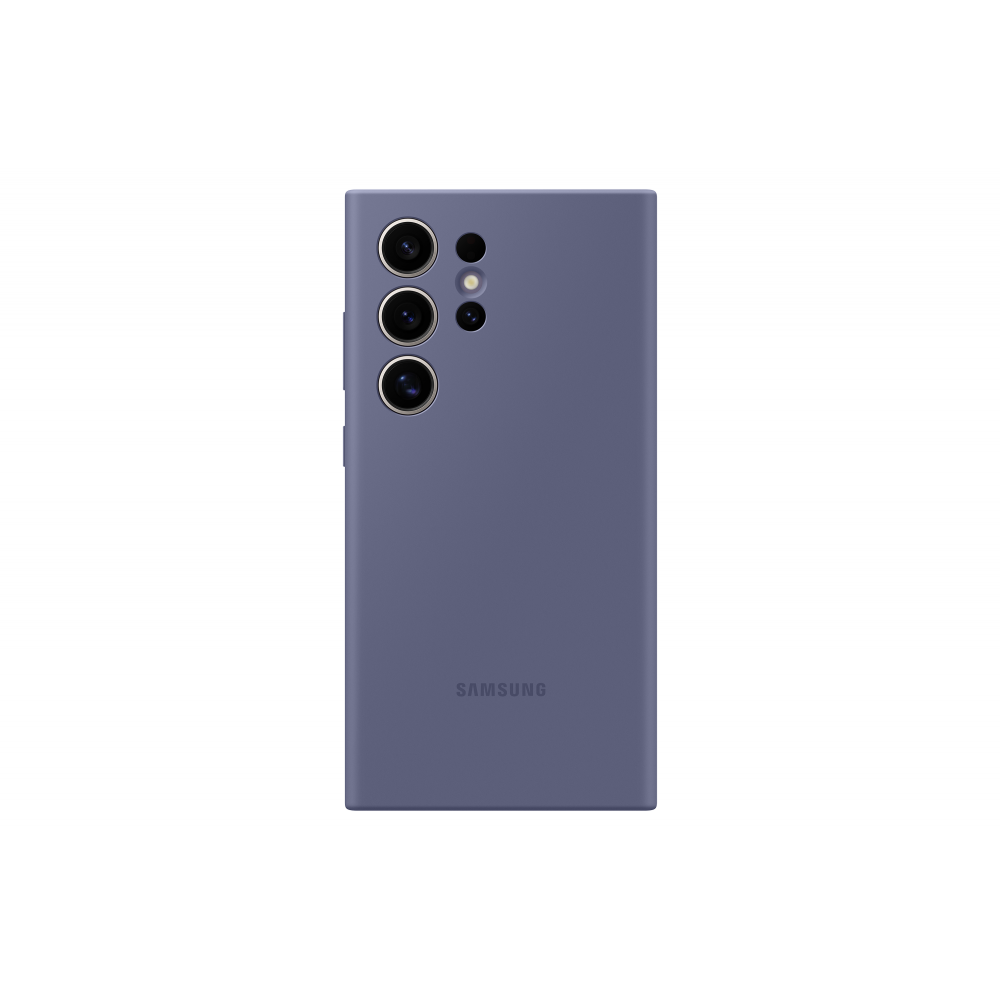Samsung Smartphonehoesje Galaxy S24 Ultra Silicone Case Violet