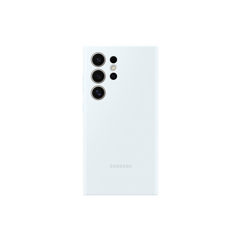 Samsung Smartphonehoesje Galaxy S24 Ultra Silicone Case White