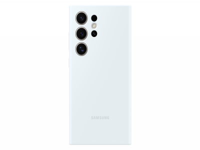 Galaxy S24 Ultra Silicone Case White