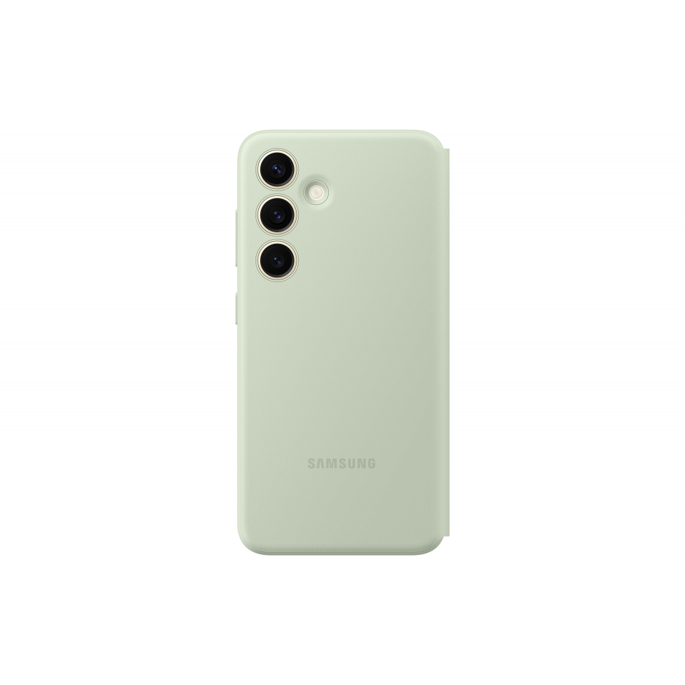 Samsung Smartphonehoesje Galaxy S24 Smart View Wallet Case Light Green