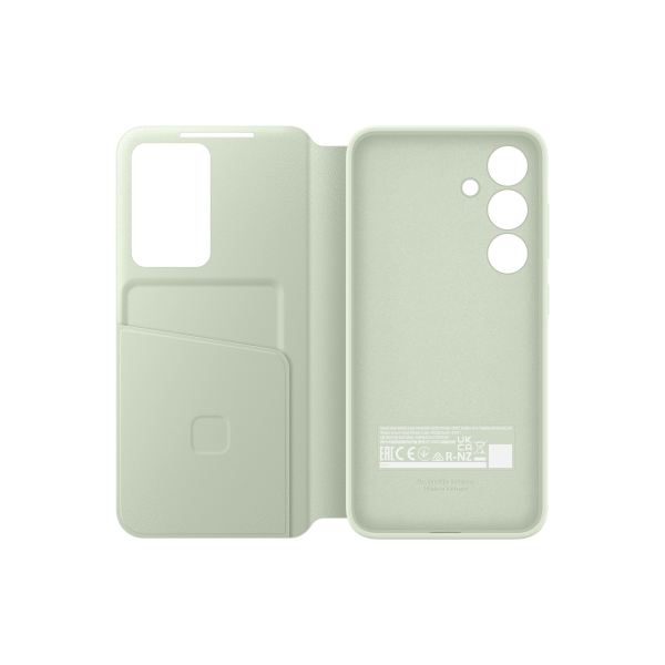 Samsung Galaxy S24 Smart View Wallet Case Light Green