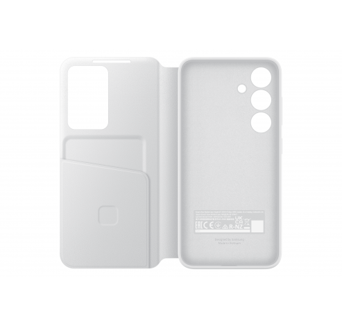 Galaxy S24 Smart View Wallet Case White  Samsung