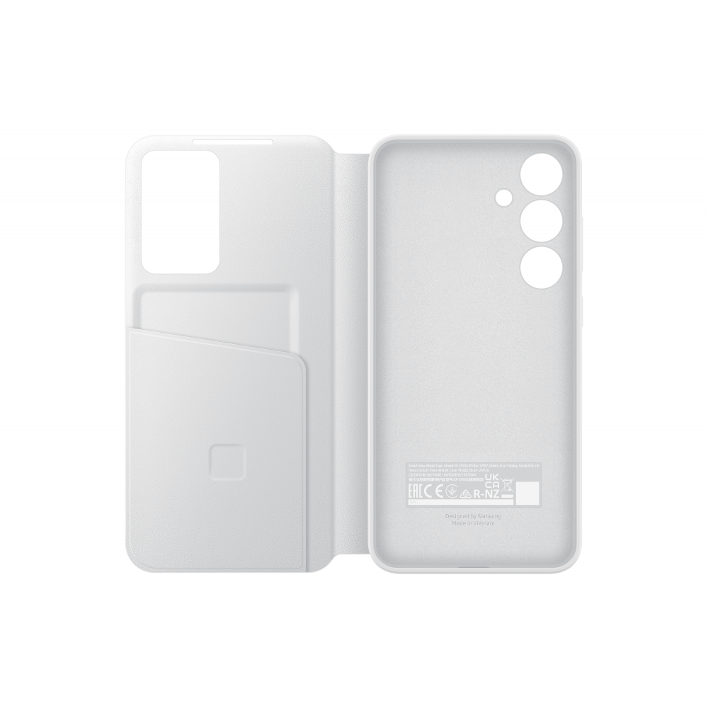 Samsung Smartphonehoesje Galaxy S24+ Smart View Wallet Case White