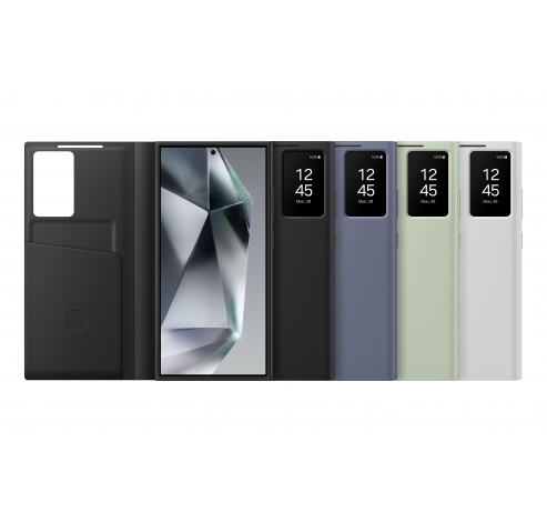 Galaxy S24 Ultra Smart View Wallet Case White  Samsung