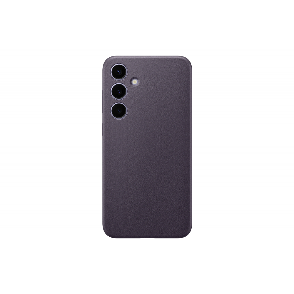 Samsung Smartphonehoesje Galaxy S24+ Vegan Leather Case Dark Violet