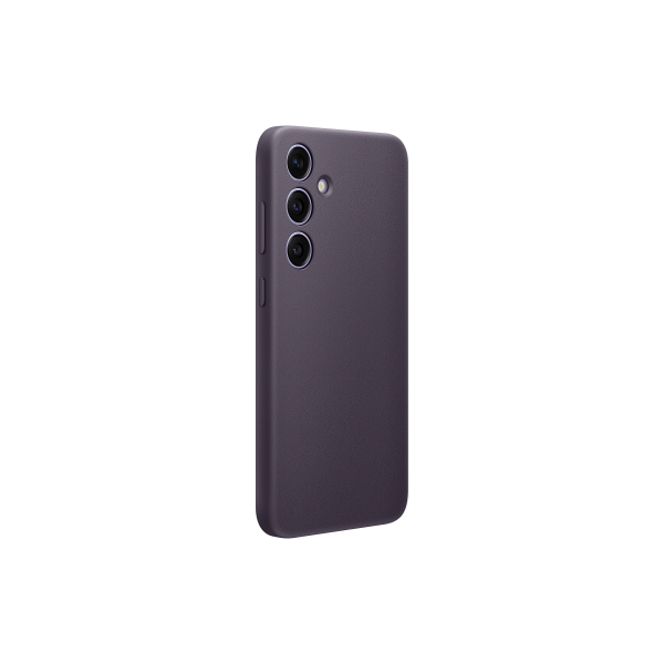 Samsung Galaxy S24+ Vegan Leather Case Dark Violet