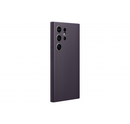 Galaxy S24 Ultra Vegan Leather Case Dark Violet  Samsung