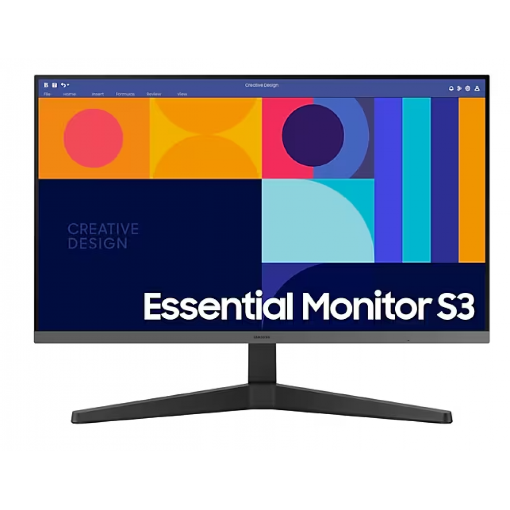 Samsung Monitor Essential S3 (S33GC) 27inch Black