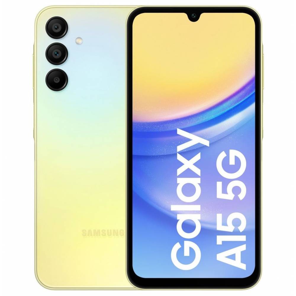 Samsung Smartphone Galaxy A15 5G, 4GB ram, 128GB Yellow