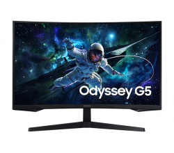 32 Inch Odyssey G5 G55C QHD 165Hz Curved Gaming Monitor Samsung