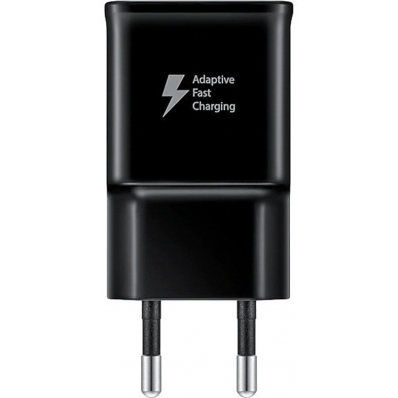 15W Travel Adapter Fast Charge USB-A Adapter Zwart 