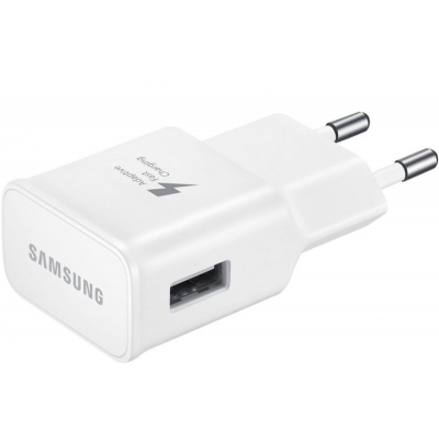 15W USB-A CHARGER FAST CHARGING TA200 WHITE (BULK PACKED)  Samsung