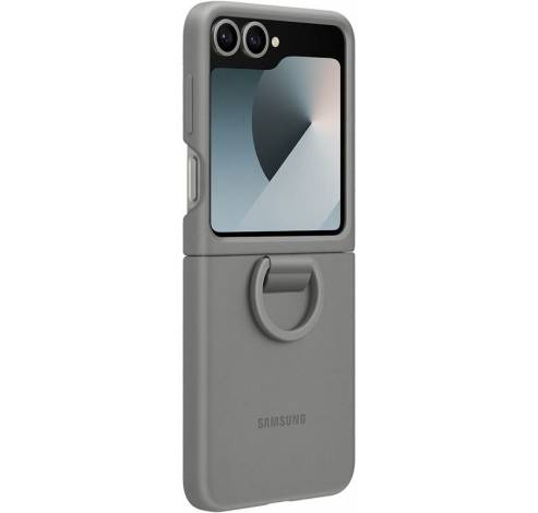 Galaxy Z Flip6 Silicone Case Gray  Samsung