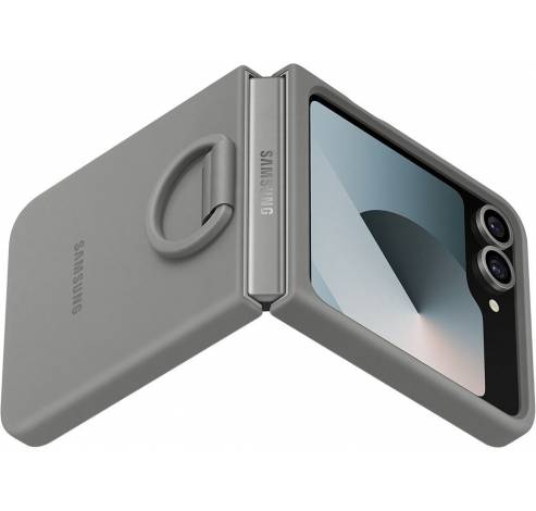 Galaxy Z Flip6 Silicone Case Gray  Samsung