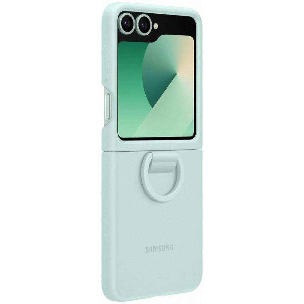 Samsung Smartphonehoesje Galaxy Z Flip6 Silicone Case Mint