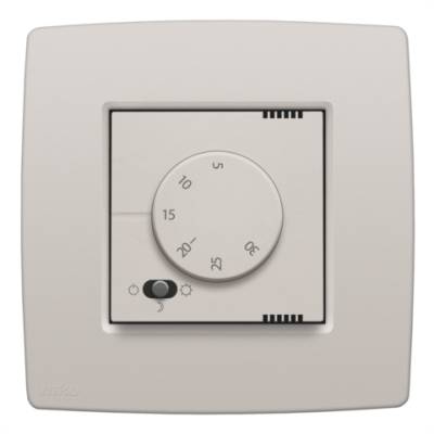 Thermostat électronique, light grey  Niko