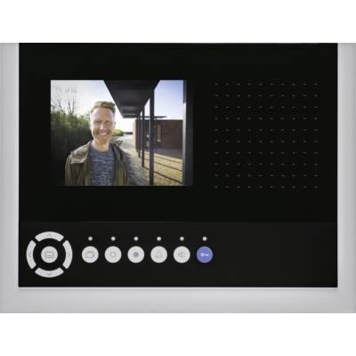 Contrôle d’accès Niko – Poste intérieur vidéo de luxe mains libres avec grand écran couleur de 5.7