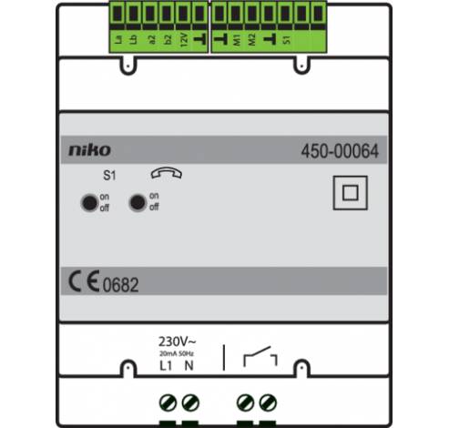 Domotique - interface téléphonique  Niko