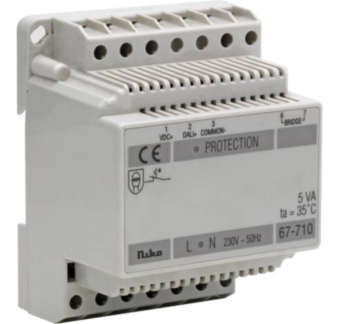 Alimentation modulaire DALI et 24 Vdc  Niko