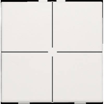 Viervoudige drukknop voor Niko Home Control, white 