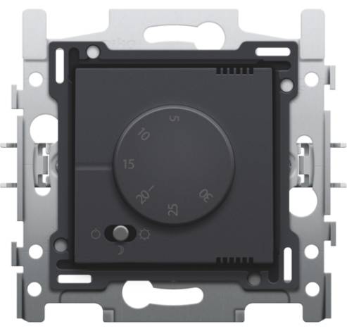 Thermostat électronique, anthracite  Niko