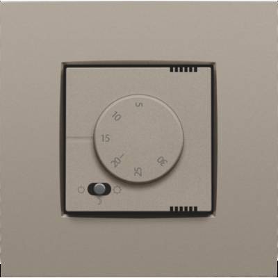 Thermostat électronique, bronze  Niko