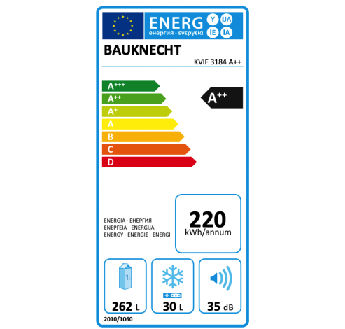 KVIF 3184 A++  Bauknecht