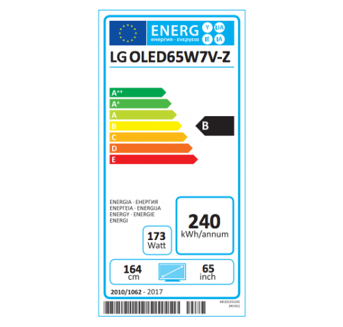 OLED65W7V  LG Electronics